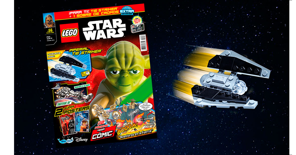 cúbico Cap Babosa de mar Revista LEGO® Star Wars™ #56 - STARWARSEROS