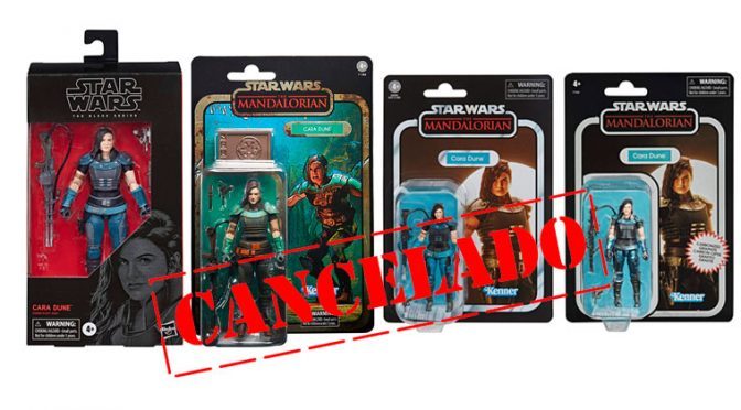 Hasbro cancela relanzamientos de figuras de acción de Cara Dune