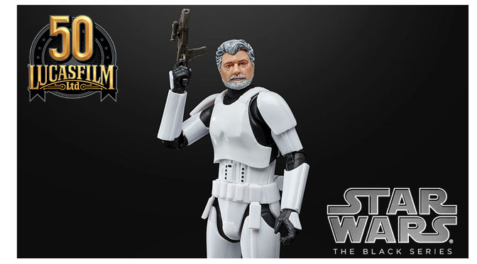 Nueva Black Series George Lucas (In Stormtrooper Disguise) exclusiva de Amazon