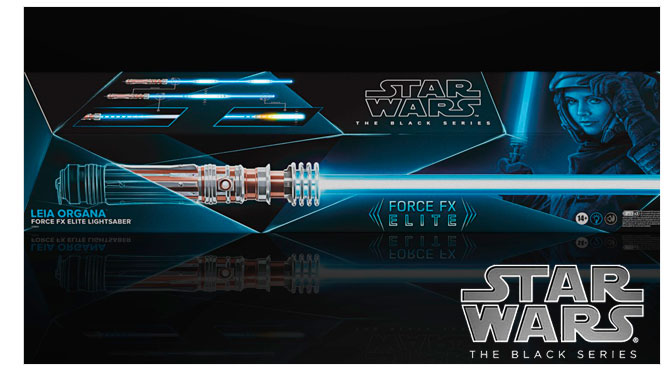Black Series Force FX Elite sable de luz de Leia Organa
