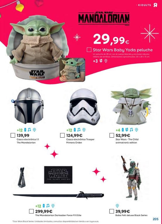 Artículos Star Wars del catálogo de navidad 2021 de Toys”R”Us - STARWARSEROS