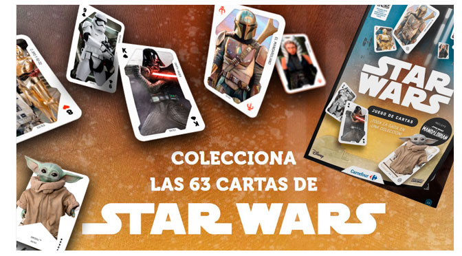 Colección Star Wars Juego de Cartas Carrefour