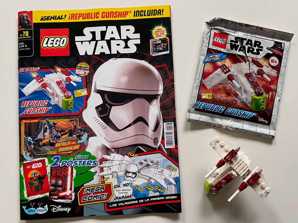 Revista LEGO® Star Wars™ Nº78, diciembre 2021 - STARWARSEROS